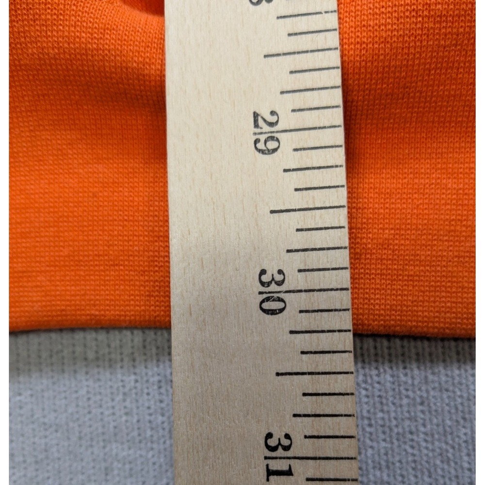 Auburn Tigers Pullover Mens 2XL XXL Orange Colosseum Sweatshirt Zip New Fleece - Picture 12 of 12